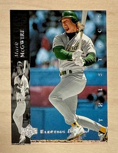 Mark McGWIRE - 1994 cubierta superior diamante eléctrico - #67 - Oakland Athletics - Imagen 1 de 2
