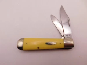 Case 1974 6 Dot Yellow Torpedo Jack Knife NM 3299 1/2 - Picture 1 of 4