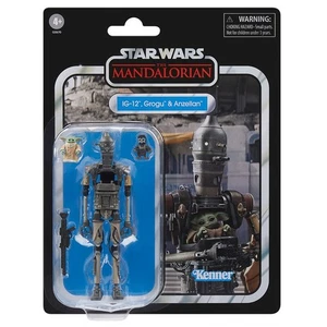 Star Wars The Vintage Collection IG-12, Grogu & Anzellan Set 3 Figuren Sammlung - Bild 1 von 3