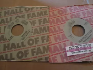 Merle Haggard - 2 new 45's + 1 jukebox strip - Picture 1 of 2