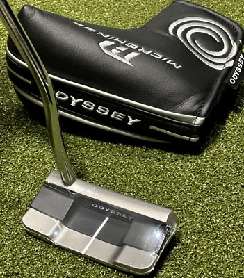 Odyssey Microhinge Double Wide Double Bend Blade Putter 35" w/ Headcover NEW - Image 1 of 4