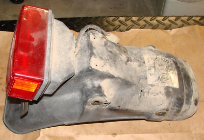 REAR FENDER with TAILIGHT -------- 1981 1982 1983 SUZUKI GS650G GS650 - Image 1 of 3