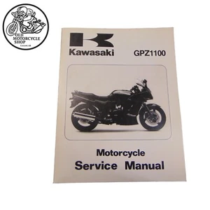 1995 KAWASAKI GPZ1100 MOTORCYCLE SERVICE BOOK MANUAL OEM 99924-1182-01 - Picture 1 of 6