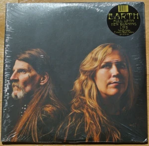 EARTH Full Upon Her Burning Lips 2-LP Ltd Edition Indie CrimsonGalaxy Vinyl Gate - Picture 1 of 3
