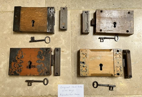 Job Lot Of Original Stock Locks With Keys And Keeps Cover