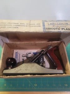 1967 CRAFTSMAN DUNLAP 619.3726 PROFESSIONAL SMOOTH PLANE EXCELLENT ORIGINAL COND - Picture 1 of 15