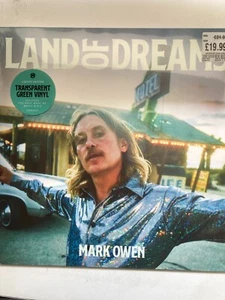 MARK OWEN LAND OF DREAMS, LIMITED EDITION GREEN VINYL LP, NEW & SEALED - Picture 1 of 1