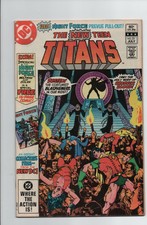 DC THE NEW TEEN TITANS #21 1982 Perez art 1st app Brother Blood FN