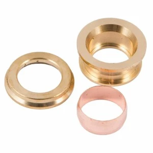 22mm X 15mm Compression Fitting Reducing Set (3 Part) PACK OF 25qty - Picture 1 of 2