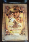 Indiana Jones And The Last Crusade Video Store Vhs Movie Poster Rolled W/ Date