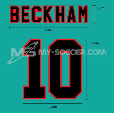 IMPRESSION FLOCAGE VELOURS Manchester United FC Extérieur 1995-96 excellente qualité - Photo 1/4