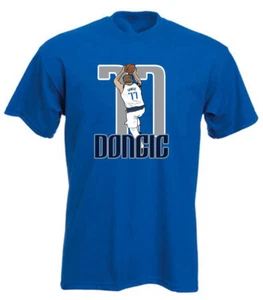Luka Doncic 77 jersey Short Sleeve T-Shirt - Picture 1 of 2