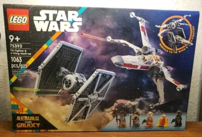 Lego Star Wars 75393 Tie Fighter X-Wing Mash-Up BRAND NEW SEALED See Pictures  - Image 1 of 4
