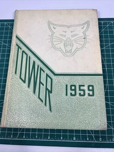 1959 Tower Yearbook Northwest Missouri State College Maryville Missouri - Picture 1 of 10