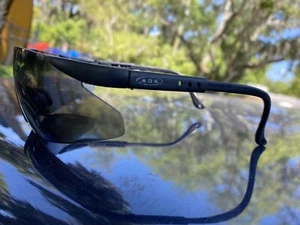 Vtg Authentic AOS Z87+ SHIELD  SUNGLASSES | ACTIVE AND SAFETY WEAR Adjustable - Picture 1 of 6