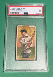 T206 CHICK GANDIL Chicago Black Sox PSA 1.5 FAIR POLAR BEAR BACK RARE