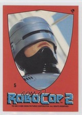 1990 Topps RoboCop 2 Stickers Robocop 2 #5 00l8