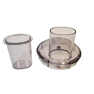 Cuisinart  FP-8 Food Processor Parts Work Bowl Cover & Pusher FP-8WBC and FP-8P - Image 1 of 4