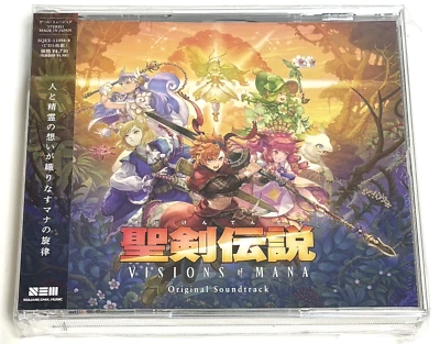 VISIONS of MANA Original Soundtrack 2024 CD 5CD GAME MUSIC Japan Foto 1 de 2
