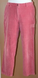 Orvis Pink Cargo Pants Brushed Cotton Pockets 8 - Picture 1 of 8