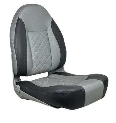 Klappsitz Bootssitz Bootsstuhl "LEINE" Angelboot Aluminiumboot Motorboot         - Bild 1 von 3