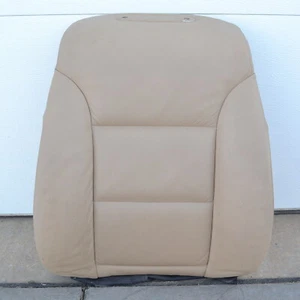 2006 BMW 530i Front Leather Seat Cover Cushion Beige E60 525i 525xi Right Left - Picture 1 of 8