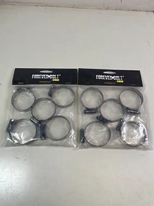 FOREVER BOLT 10 Pack of #24 SAE Hose Clamps Marine Grade Stainless Steel - Picture 1 of 6