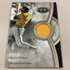 2020 Topps Tier One Reggie Jackson #T1LR-RJ Tier One Legend Relics /199