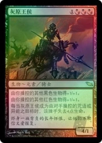 Magic the gathering ASHENMOOR LIEGE FOIL CHINESE / SP / SHADOWMOOR - Image 1 of 1
