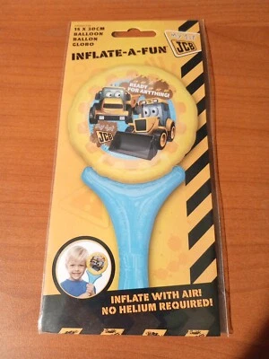 My First JCB Inflate-A-Fun Fiesta Globo Lleno de Aire Post Gratuito Reino Unido  Foto 1 de 3
