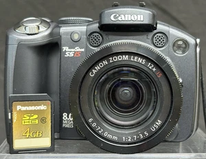 Canon PowerShot S5IS 8.0 Mega Pixels - Picture 1 of 7