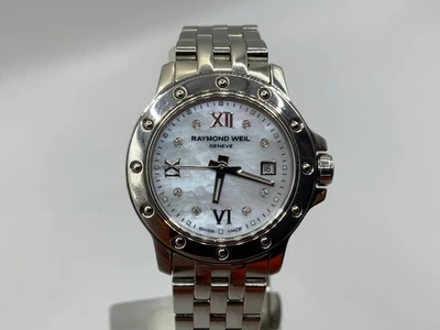 Raymond Weil Diamond Dial Mother of Pearl Dial 30mm Swiss Quartz Watch - Image 1 of 4