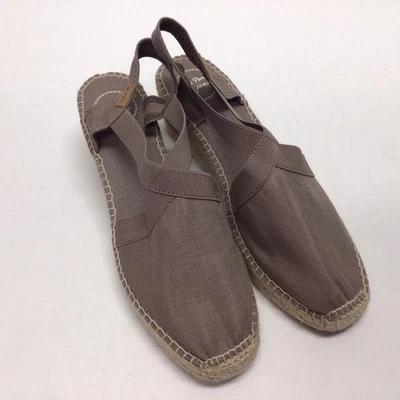 Sandalias de alpargata Toni Pons Origins para mujer 11 nuevas sin caja correa al tobillo beige talla 42 Foto 1 de 4