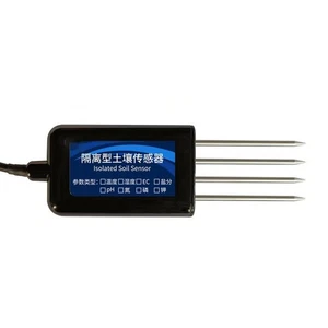 Isolated Soil Sensor Temperature Humidity Nitrogen Phosphorus Potassium 6475 - Picture 1 of 6