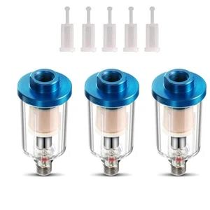 3Pack Oil Water Separator for Air Line,1/4'' NPT Inlet and Outlet, Air Line C... - Picture 1 of 7
