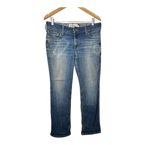 Ariat Real Denim Candace Straight Jeans Portland Blue Wash Damengröße 31s - Bild 1 von 12