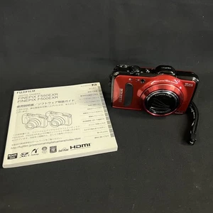 FUJIFILM FINEPIX F550EXR Red Digital Camera - Picture 1 of 17