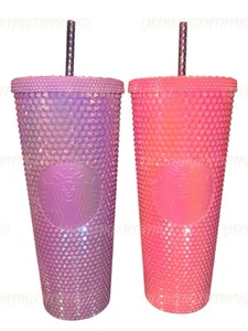 Starbucks Philippines Exclusive 2023 Bubblegum & Grape Bling Set ~ Neu mit Etikett ~ US-VERKÄUFER - Bild 1 von 15