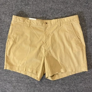 Pantalones Cortos Crown & Ivy Motion Flex Para Hombres 38 Caqui Camel Transparente NUEVOS NUEVOS CON ETIQUETAS Preppy Boat Fun - Imagen 1 de 12
