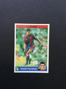 1998 Rivaldo Panini F C Barcelona 35 Los Mejores Equipos De Europa New - Imagen 1 de 2