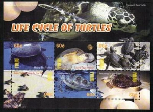 Palau Stamp 746  - Life Cycle of Turtles - Picture 1 of 1