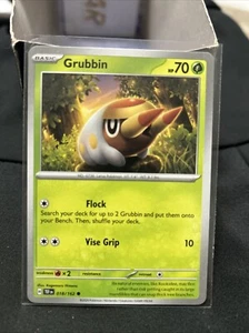 Grubbin 018/162 Sv05: Temporal Forces - TCG Pokemon Card - Picture 1 of 2