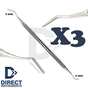 X3 Dental Composite Filling Spatula Heidman 2mm Heidemann Mixing Spatulas Lab CE - Picture 1 of 1