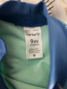 Carters Badeoberteil Rash Guard 9 Monate - Bild 1 von 2