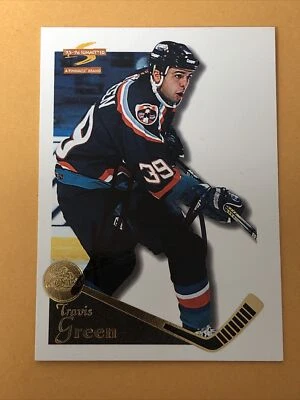 Travis Green Signed New York Islanders Card Foto 1 de 3