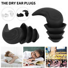 Reusable Soft Silicone Sleep Ear Plugs Tapered Noise Reduction Sound beMwD