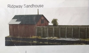 HO Scale Banta Modelworks RIDGEWAY SANDHOUSE Laser Cut Kit Item #2110 - Picture 1 of 3