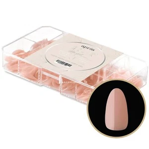 Apres Neutrals Gel X Nail Tips - Margot Natural Almond Short (150Pcs& 11 Sizes)