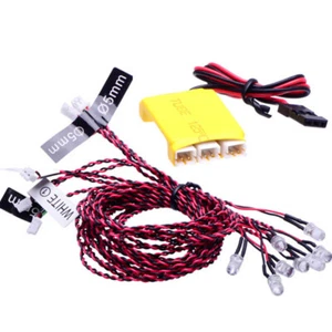 8LED Flashing Light bulb System for RC Helicopter Plane Glider Boat 4-6V LED - Picture 1 of 11