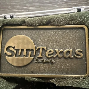 Sun Texas Company Metal Souvenir Emblem - Picture 1 of 3